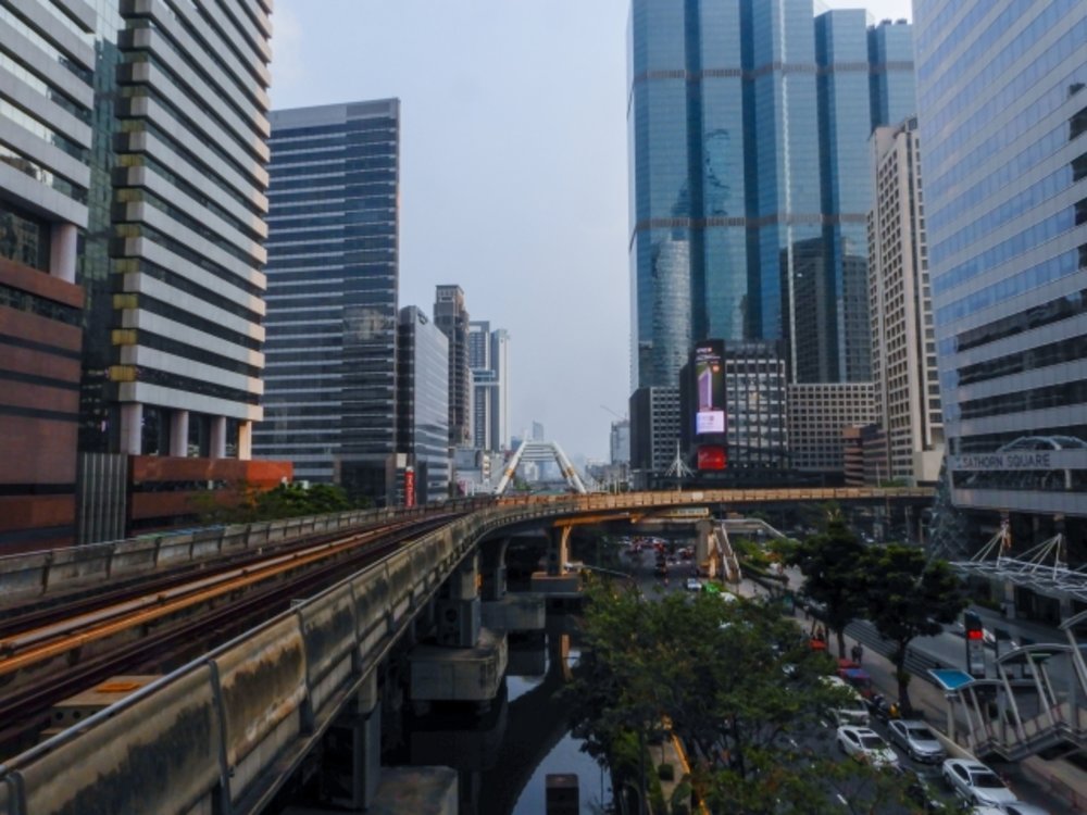 バンコク マハナコン・スカイウォーク チョンノンシー(Chong Nonsi)駅