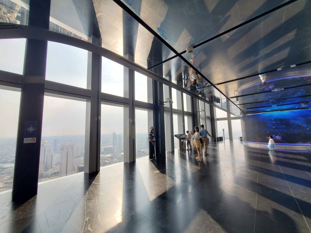 バンコク マハナコン・スカイウォーク 74階と75階