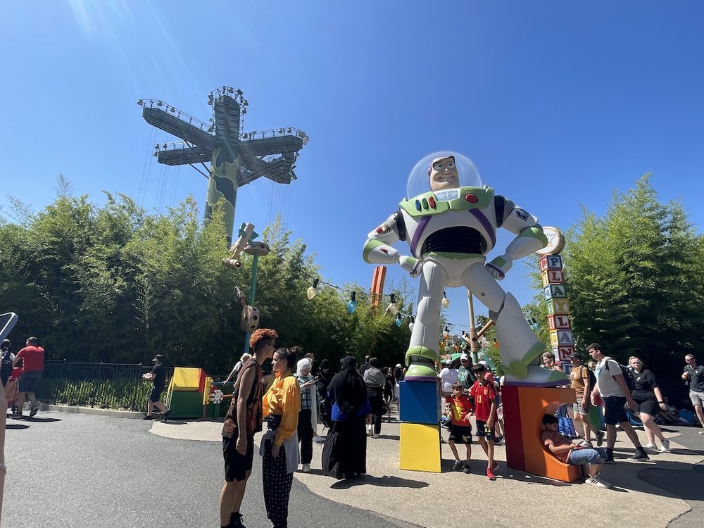 ディズニーランド　パリ　ウォルトディズニースタジオ トイストーリー