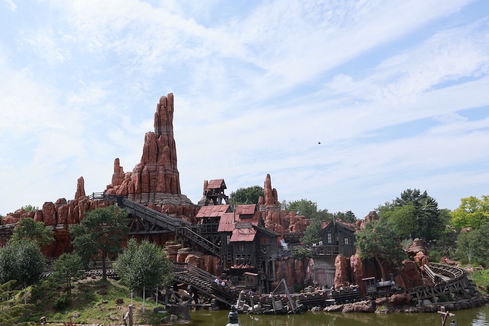 ディズニーランド　パリ ビッグサンダーマウンテン