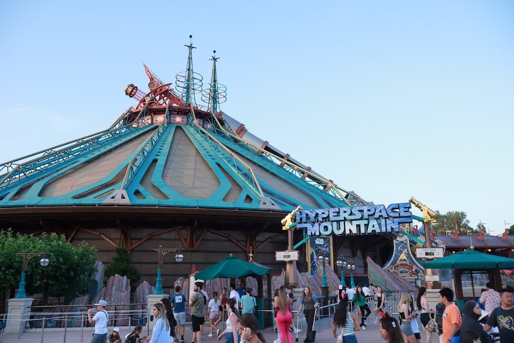 ディズニーランド　パリ ハイパースペースマウンテン