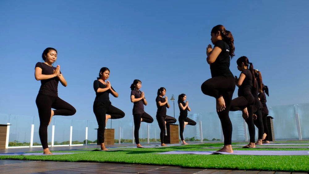 Stay balanced—keep your wellness goals a priority even on vacay.  Credits: Klook