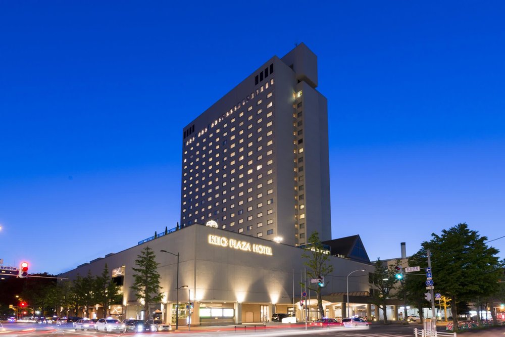 Keio Plaza Hotel Sapporo的美麗夜景