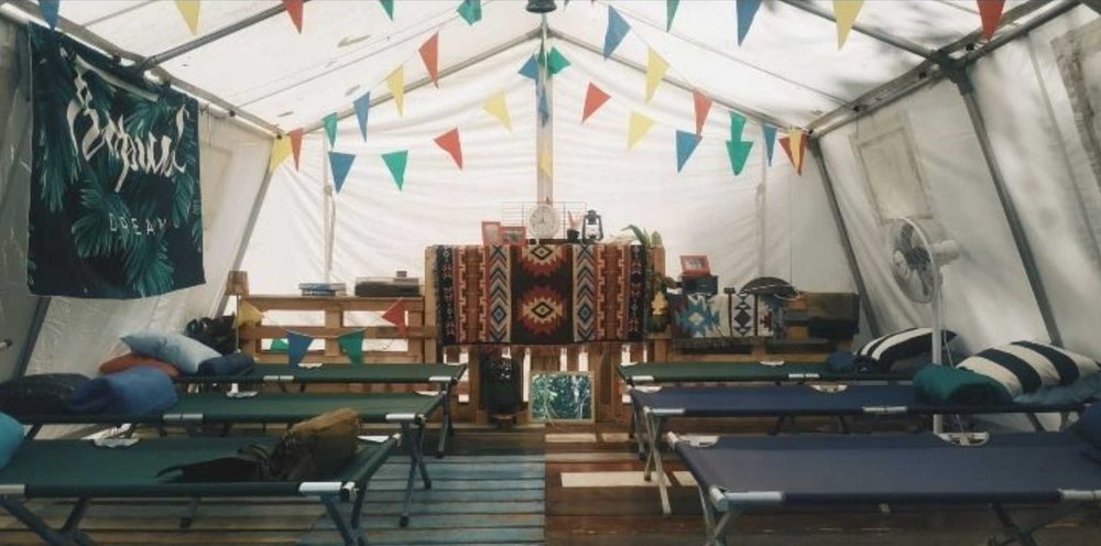 Payong Hujan glamping site in Taiping, Perak