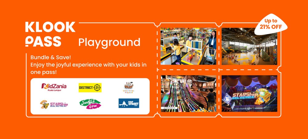 Klook Pass Playground for indoor playgrounds in Kuala Lumpur