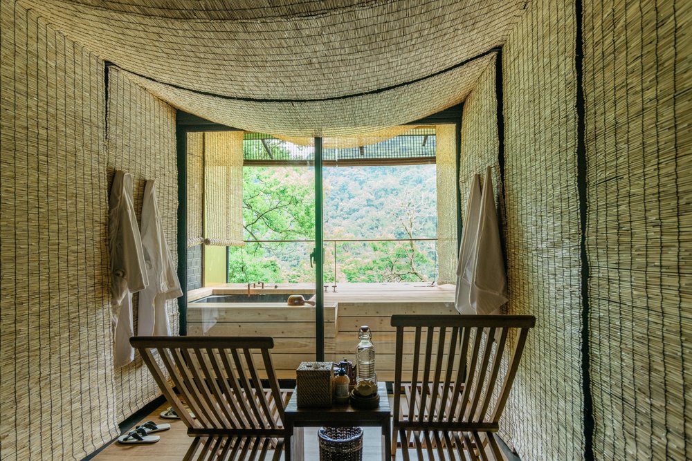 Wulai Fusen Banzhi Trio Hot Spring in New Taipei, Taiwan