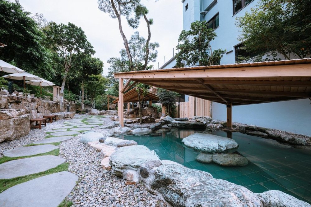 Daishui Hot Spring in Yilan, Taiwan