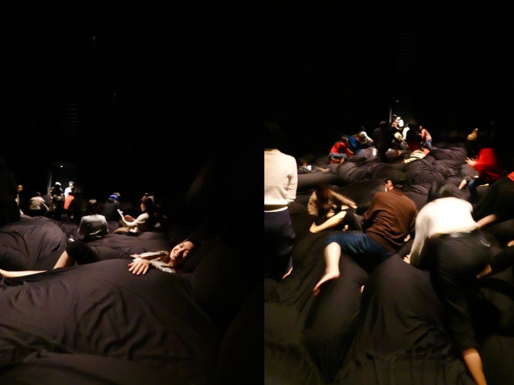 teamlab planets tokyo guide soft black hole