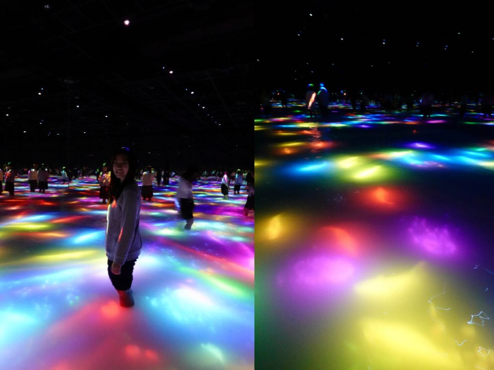 teamlab planets tokyo guide koi water surface