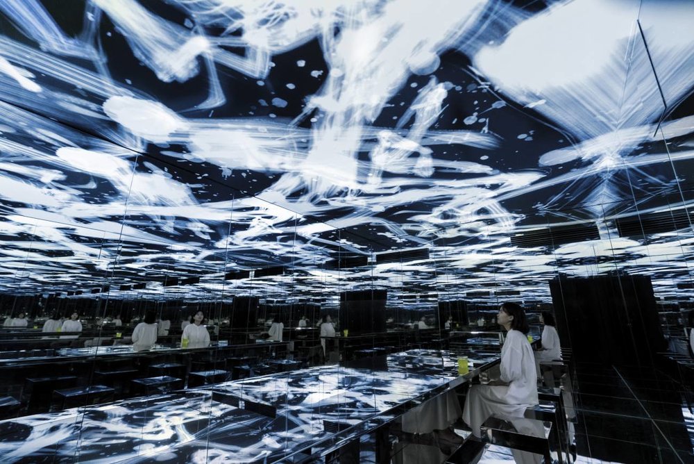 teamlab planets tokyo Reversible Rotation - Non-Objective Space