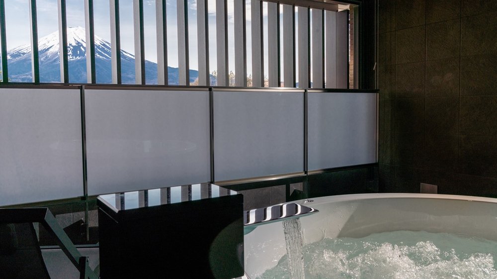 大池飯店 泡溫泉看富士山