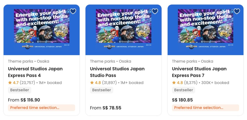 universal studios japan tickets klook