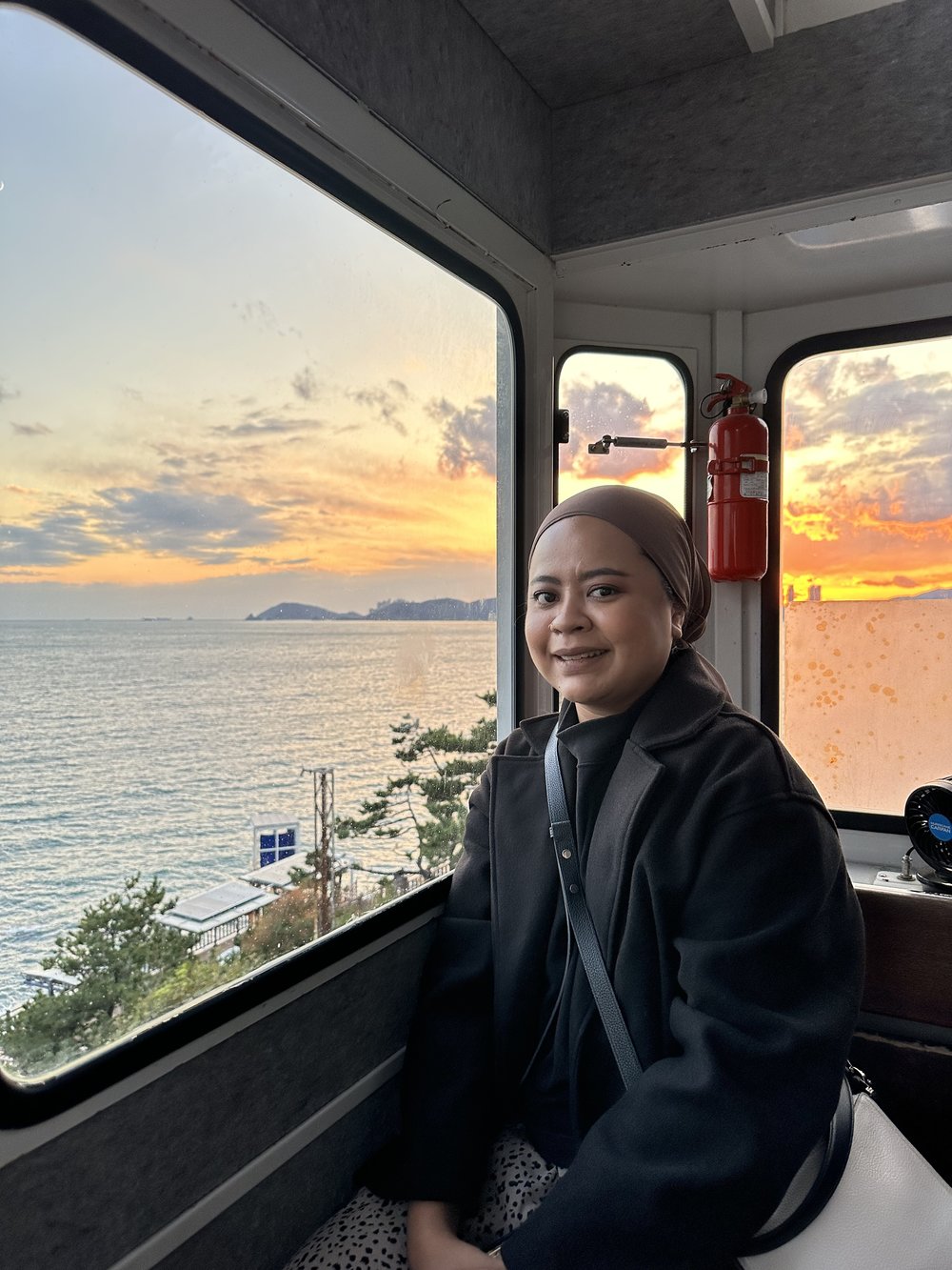 Haeundae Blueline Park Sky Capsule Busan Muslim Friendly