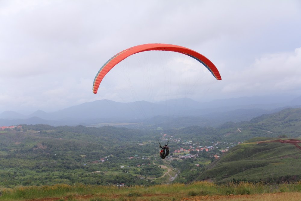 Paragliding experience in Ranau Sabah