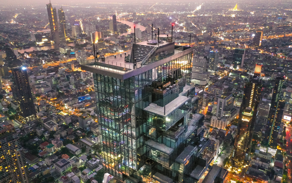 Mahanakhon Skywalk- Quan Sát Bangkok Với View Cực Đỉnh