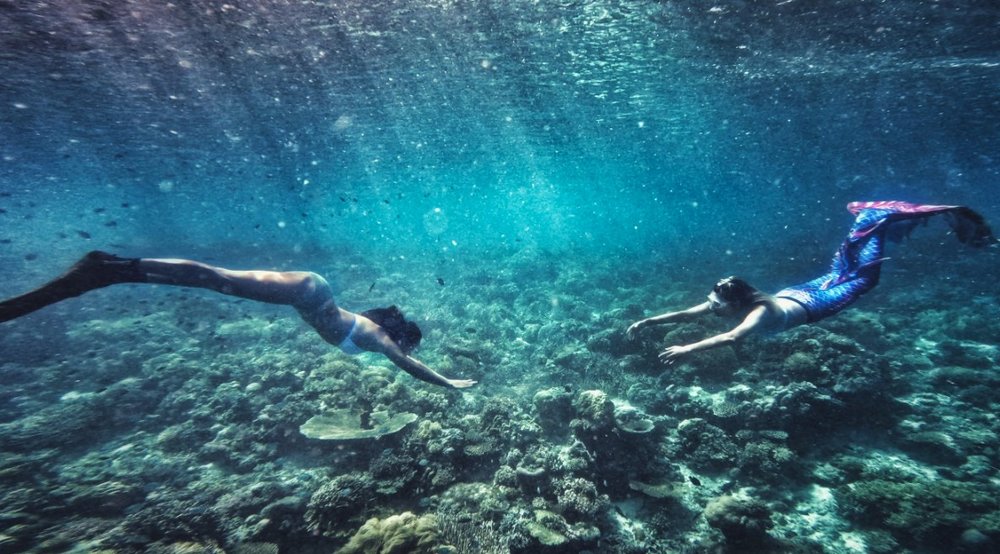 Mermaid diving course in Kota Kinabalu Sabah