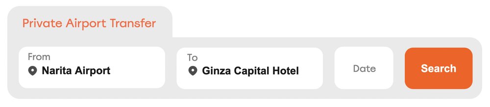 book narita airport to tokyo private transfers