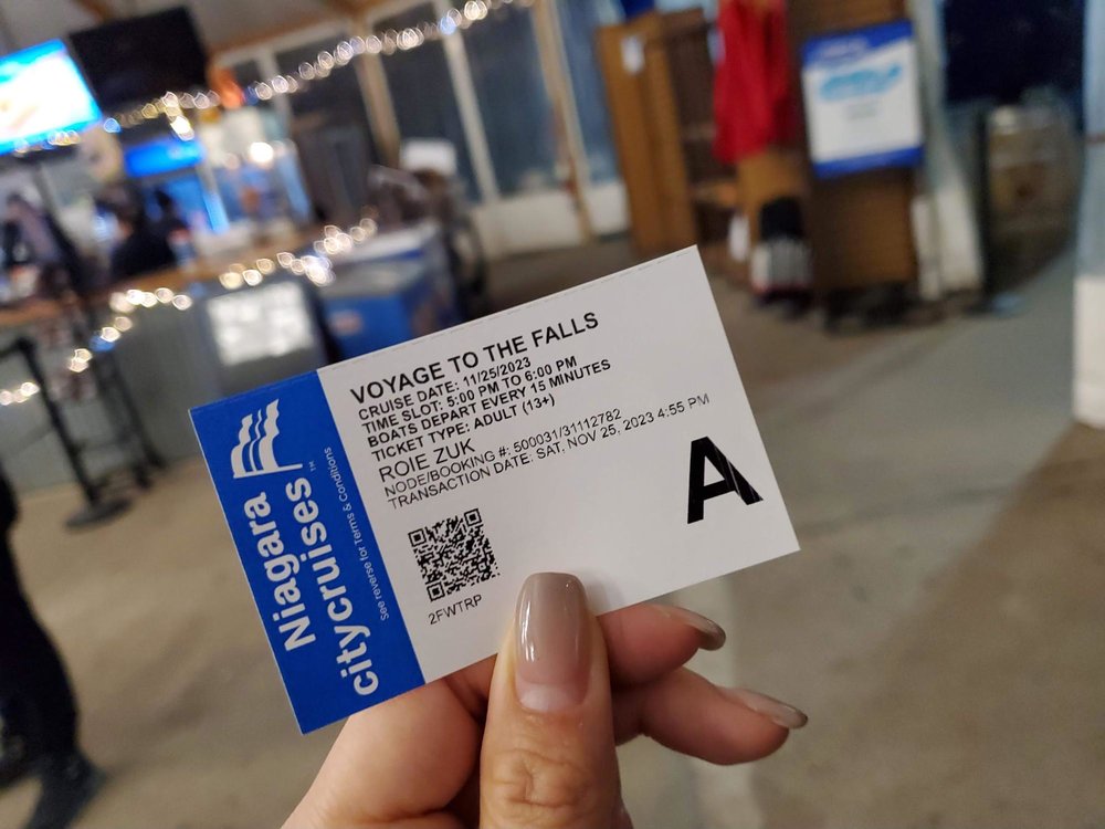 Voyage to the falls ticket