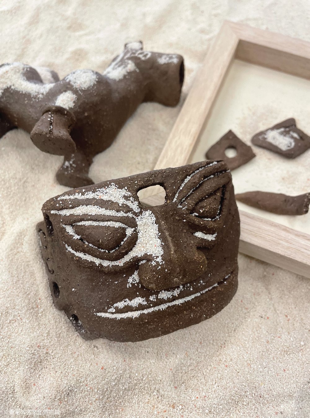 Materials for an art workshop