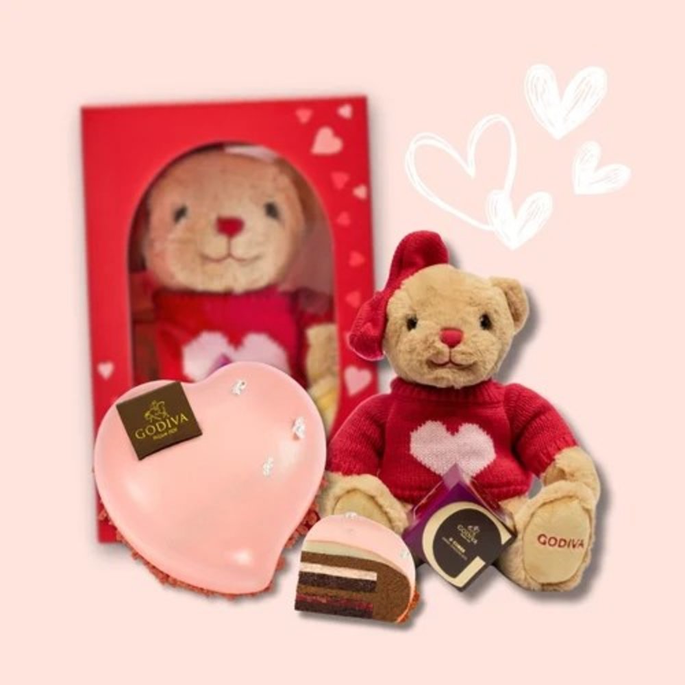 情人節蛋糕 GODIVA - 情人節限定套裝