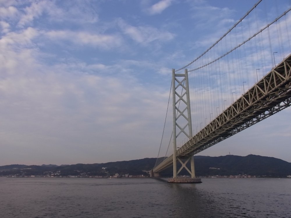 パンスタークルーズ 明石海峡大橋