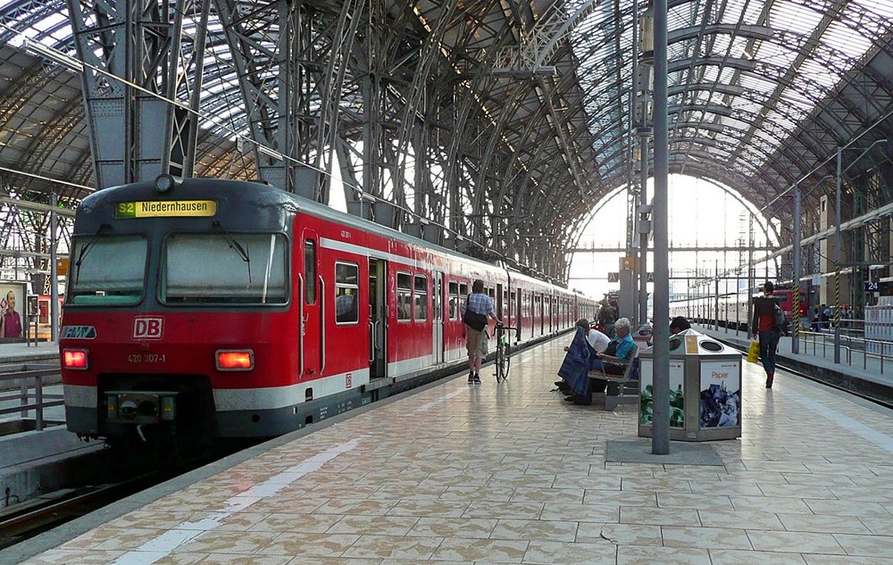 フランクフルト空港 鉄道(Sバーン)