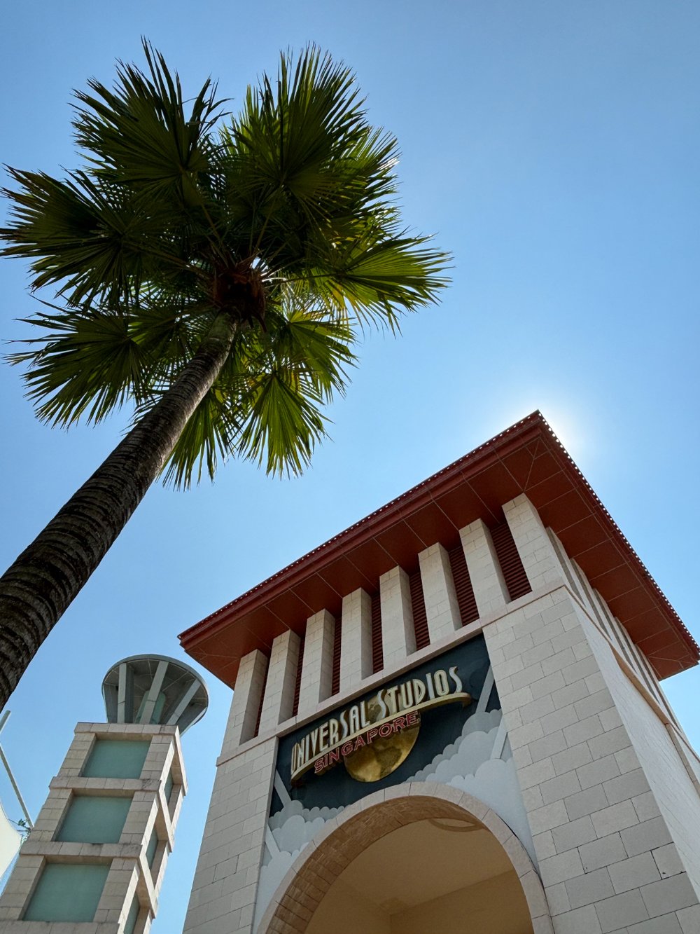 ユニバーサルスタジオシンガポール　入り口