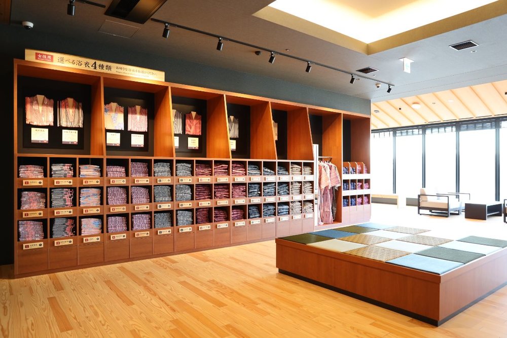 Toyosu Manyo Onsen 浴衣一覧