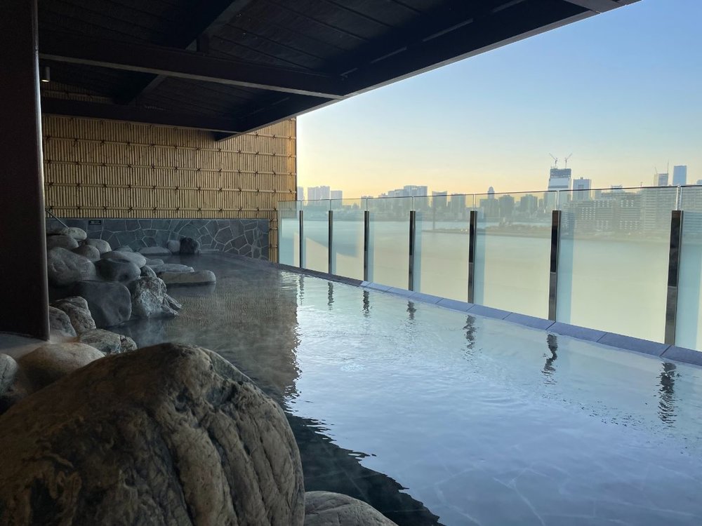 Toyosu Manyo Onsen　露天風呂②