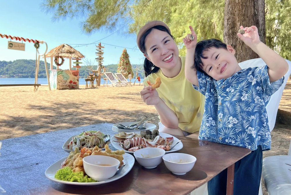 เครดิตภาพ: ร้านอาหารทะเลนิวทิวสน ชายหาดแหลมสิงห์ บน Facebook