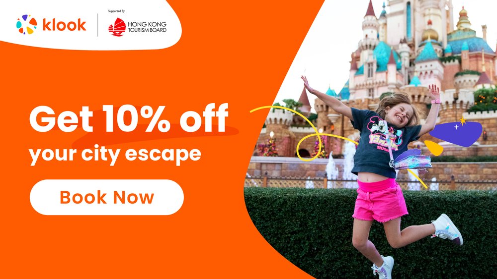 Enjoy huge savings on your city escape: Use "HELLOHK10" for 10% off everything in Hong Kong!