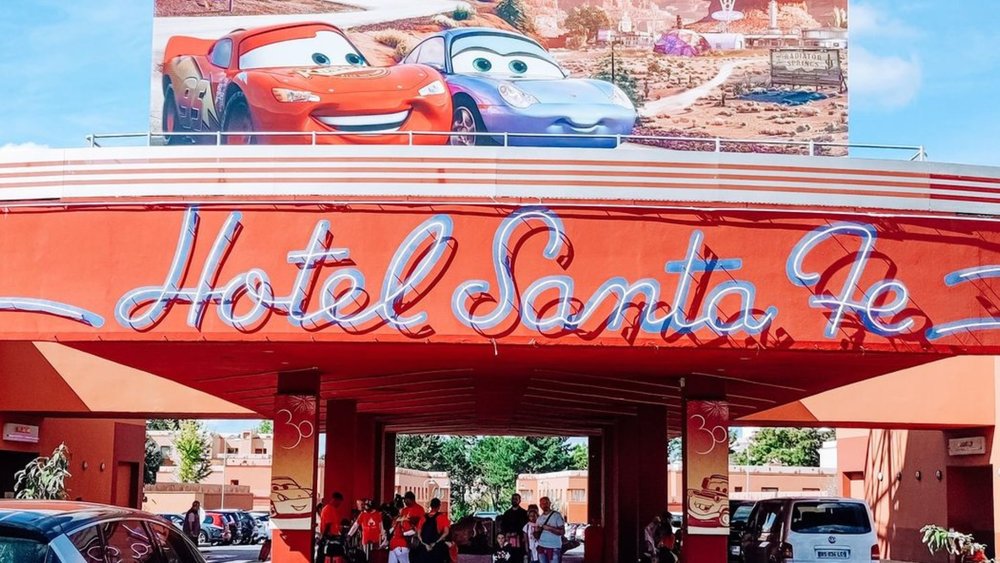 We're giving you the green light to book a night at the Hotel Santa Fe. Credits to @andismagic.n.snacks on Instagram