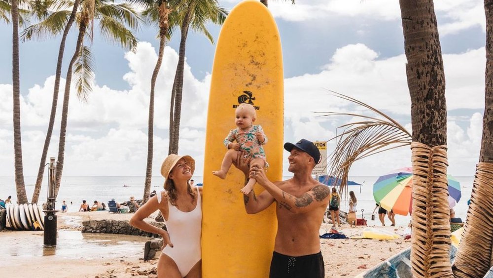 Surf's up! Credits to @thebrosefamily on Instagram