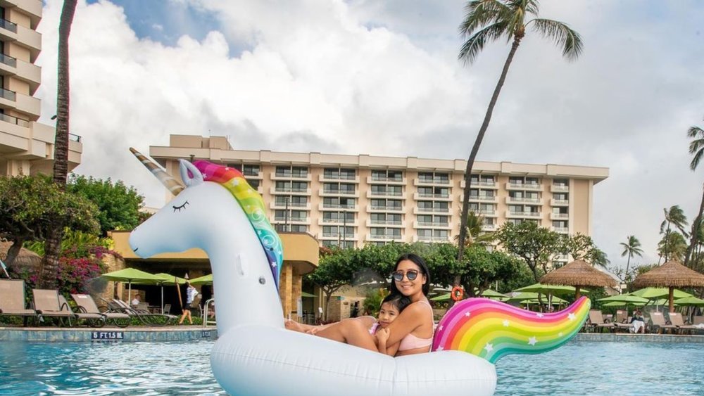 The beach resort for guests of all ages. Credits to @jengraces on Instagram