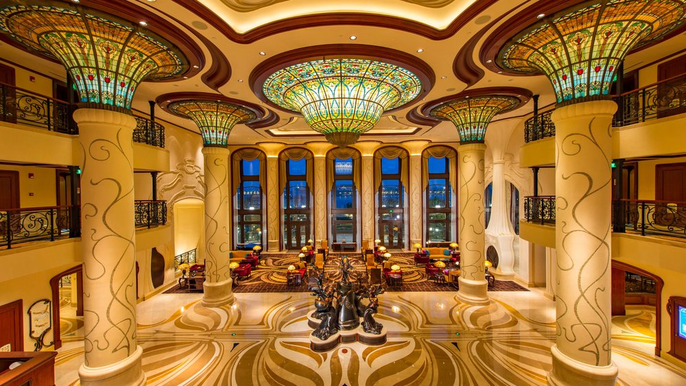 Discover the art of elegance at Shanghai Disneyland Hotel. Image credits to Klook
