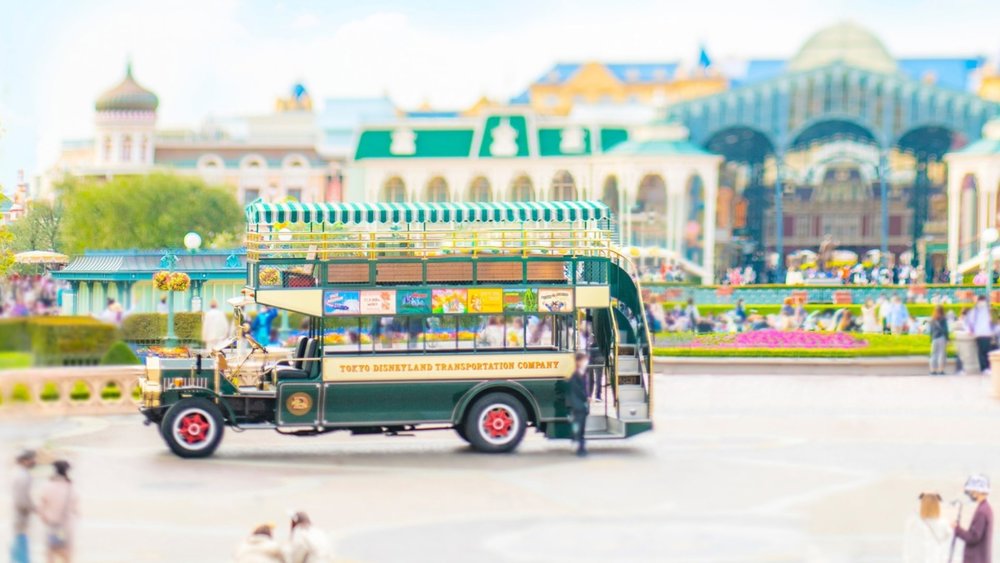 Hop on the Omnibus for a fun tour around the park