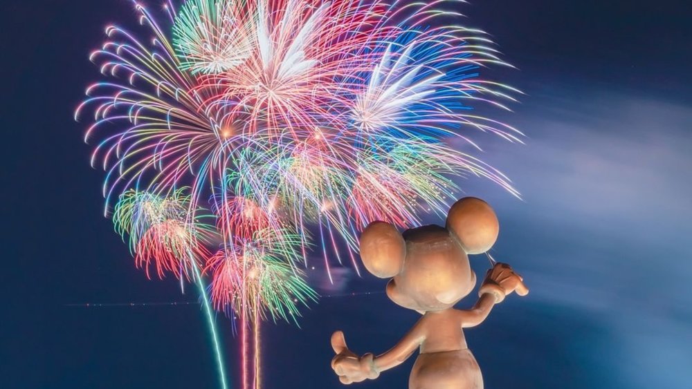 The experience isn't complete without witnessing the iconic Disney fireworks display!