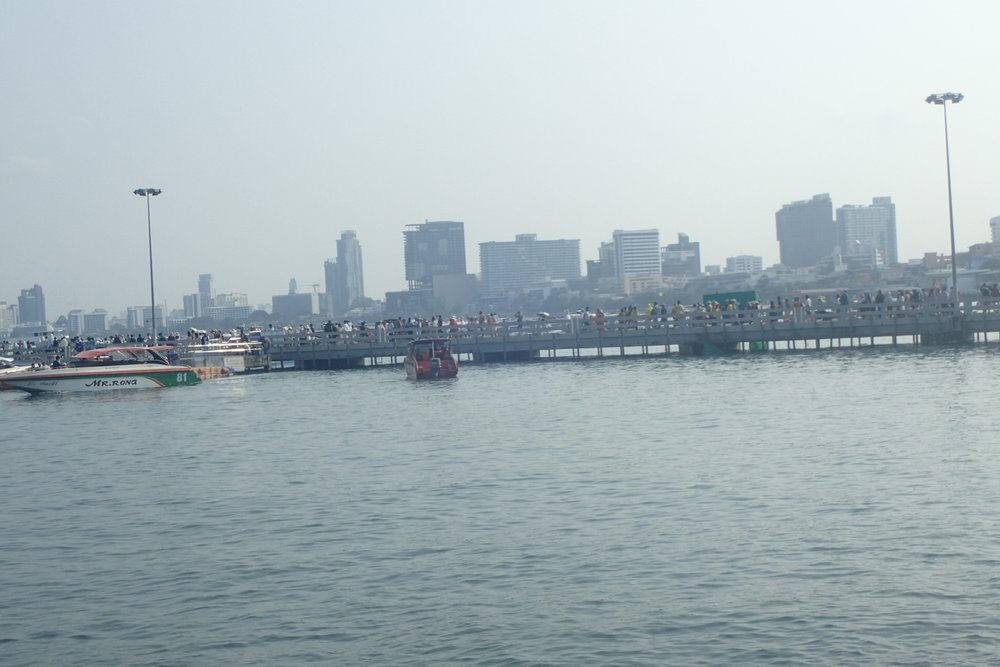 タイ　ラン島　桟橋