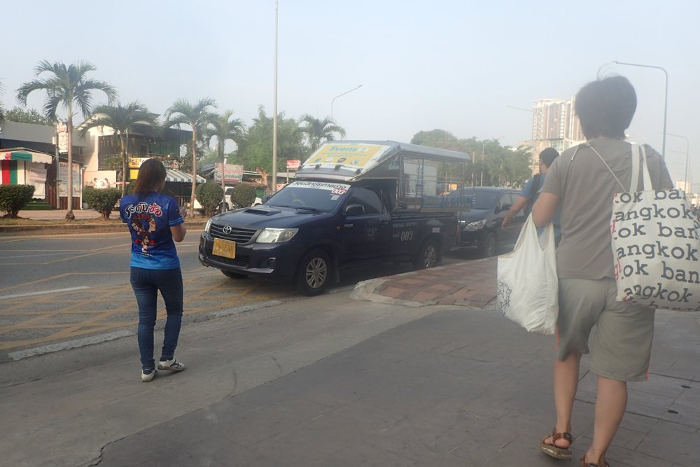 タイ　ラン島　ピックアップ