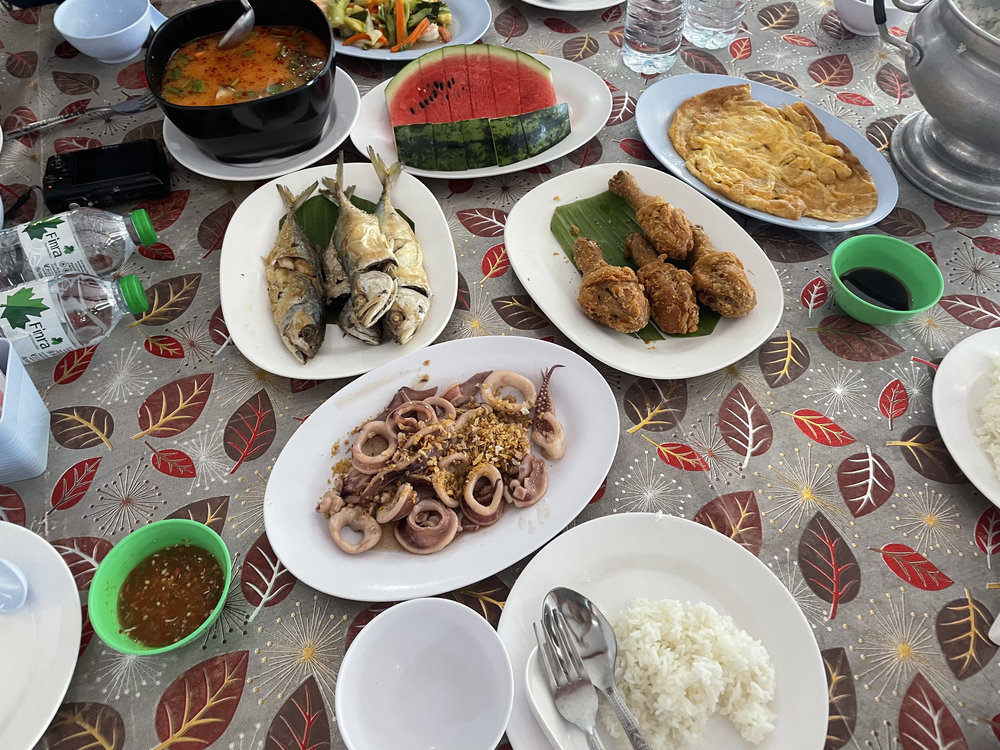 タイ　ラン島　ランチ