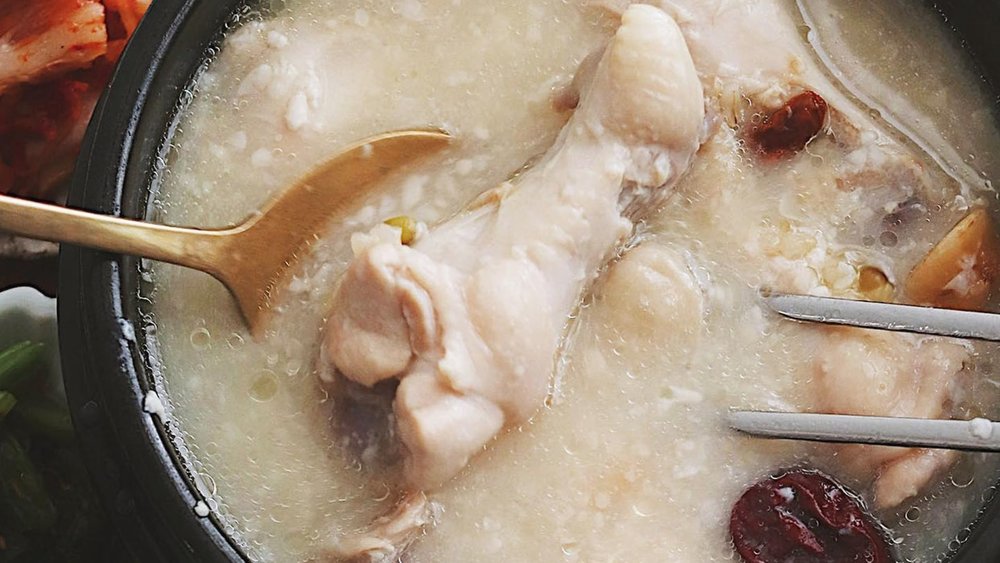 Replenish your energy with samgyetang!