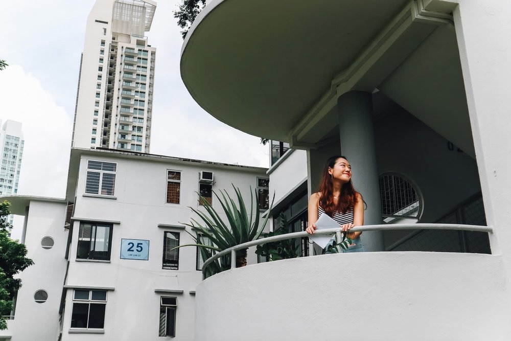 Tiong Bahru HDB flats in Singapore