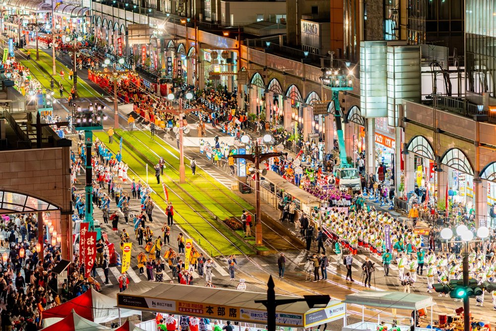 Enjoy the spring festivities all across Japan! ©OHARA FESTIVAL