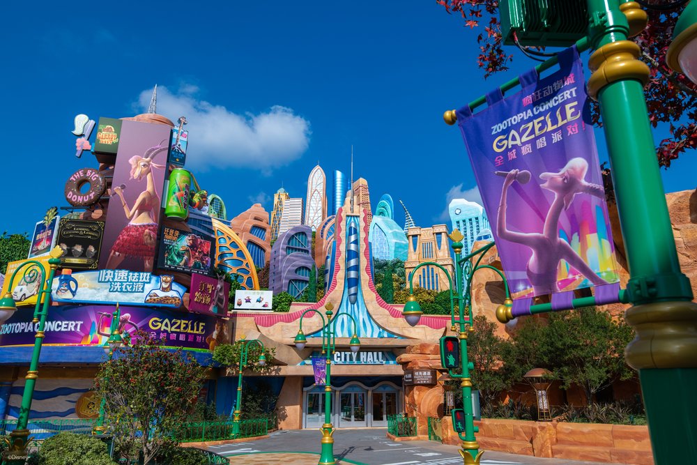 上海迪士尼樂園 動物方城市園區