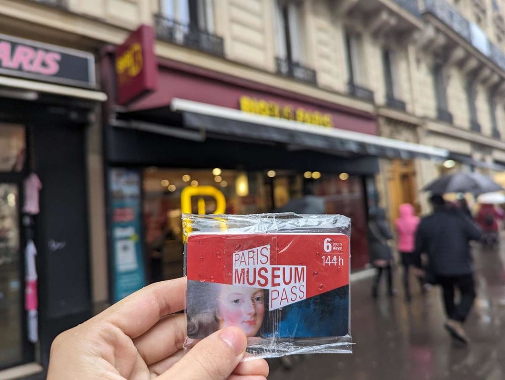 パリミュージアムパス（Paris Museum Pass）6日間
