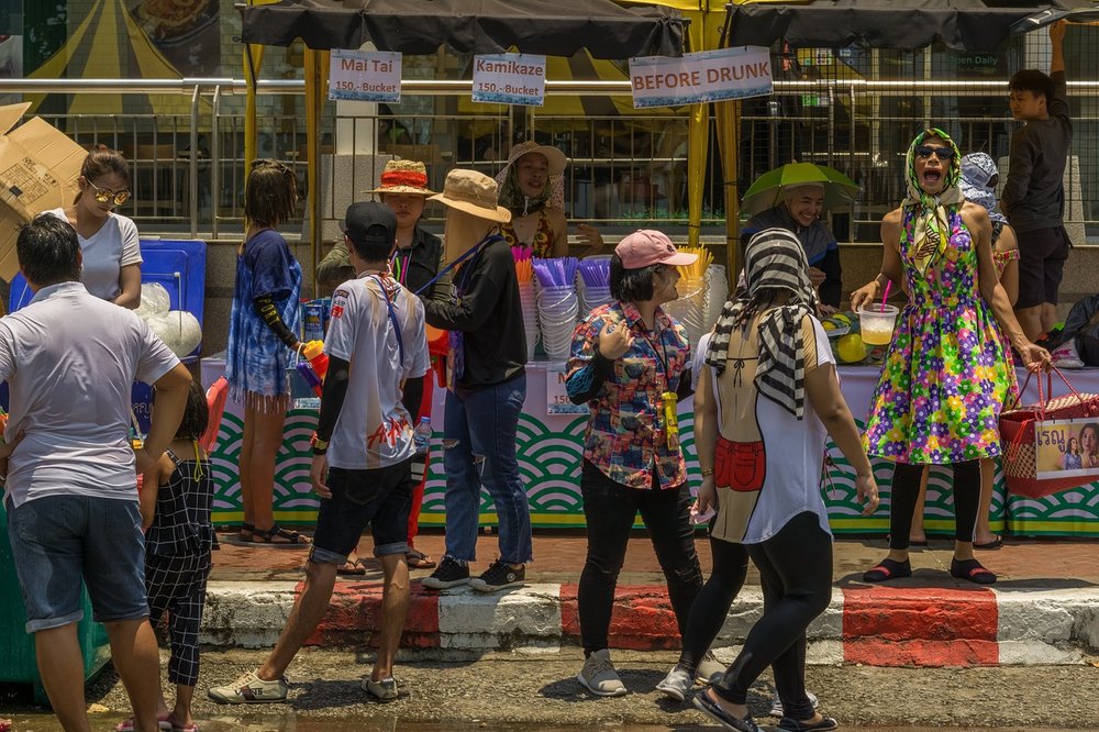 芭堤雅 泰國潑水節