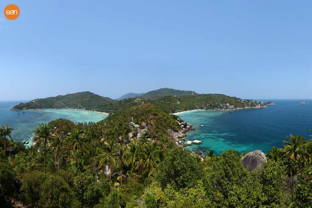 1.เกาะเต่า จังหวัดสุราษฎร์ธานี