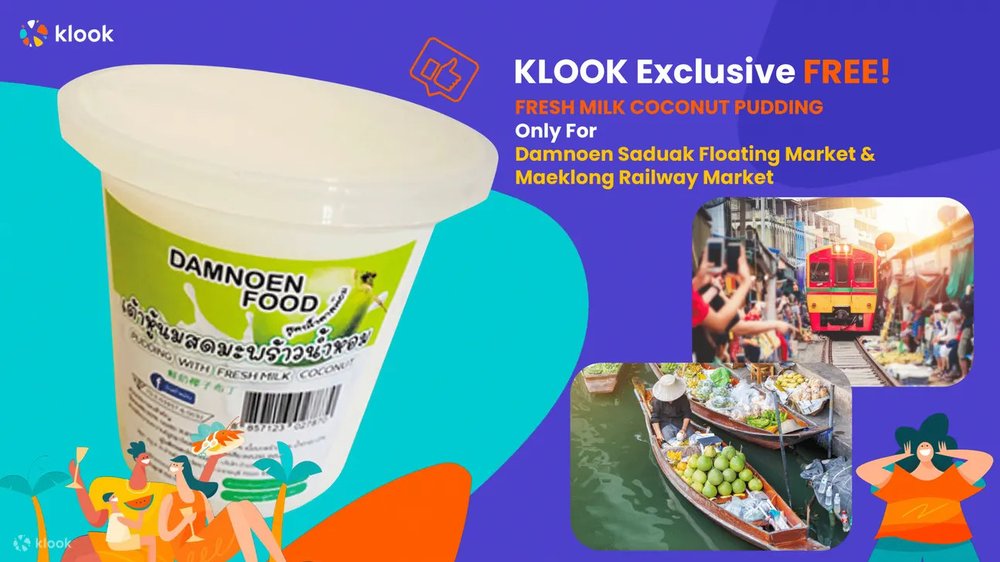 Floating Markets Day Tour: Damnoen Saduak, Maeklong and Amphawa