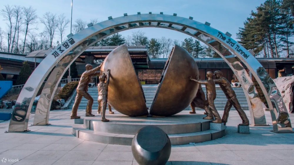 The Third Tunnel Monument is a symbol of order and reunification.