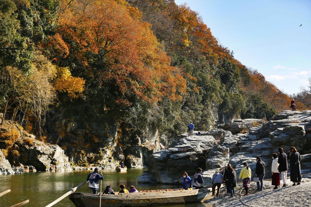 Magnificent views in Nagatoro Valley